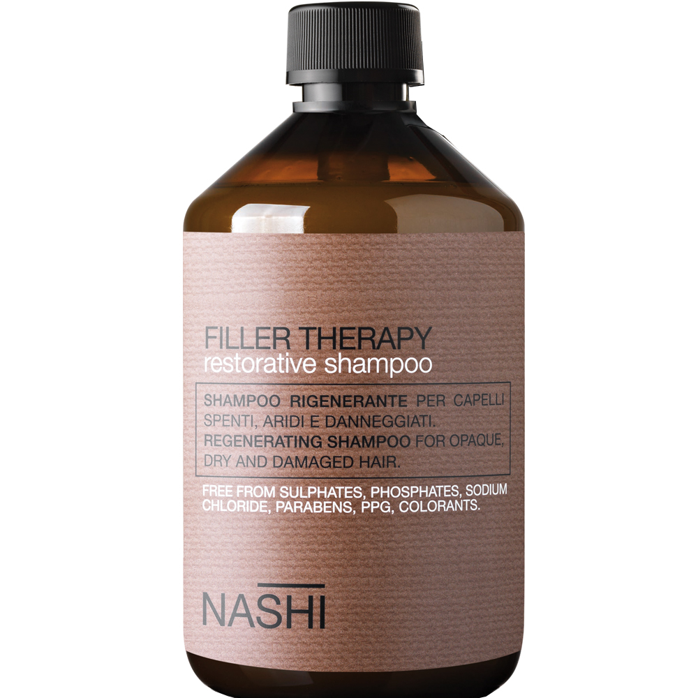 Autor Democracia Ondular Nashi Filler Therapy Restorative Shampoo 250ml – Helwe Hair & Makeup Artists
